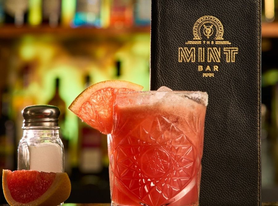 Cocktail at The Mint Bar