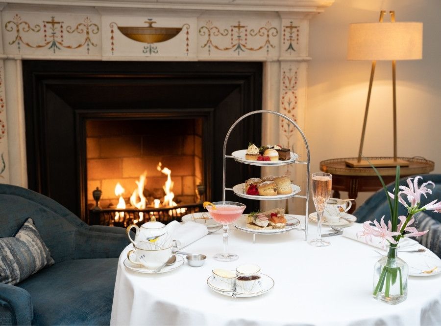 Signature Afternoon Tea Experience by the Fireplace