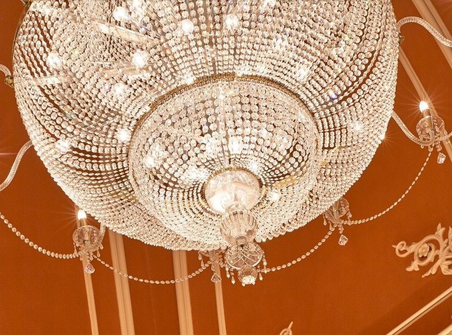 Chandelier in the Banking Hall