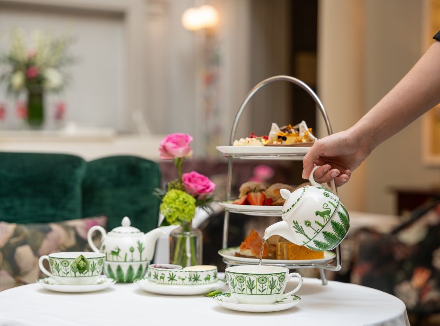 Peculiar Afternoon Tea service