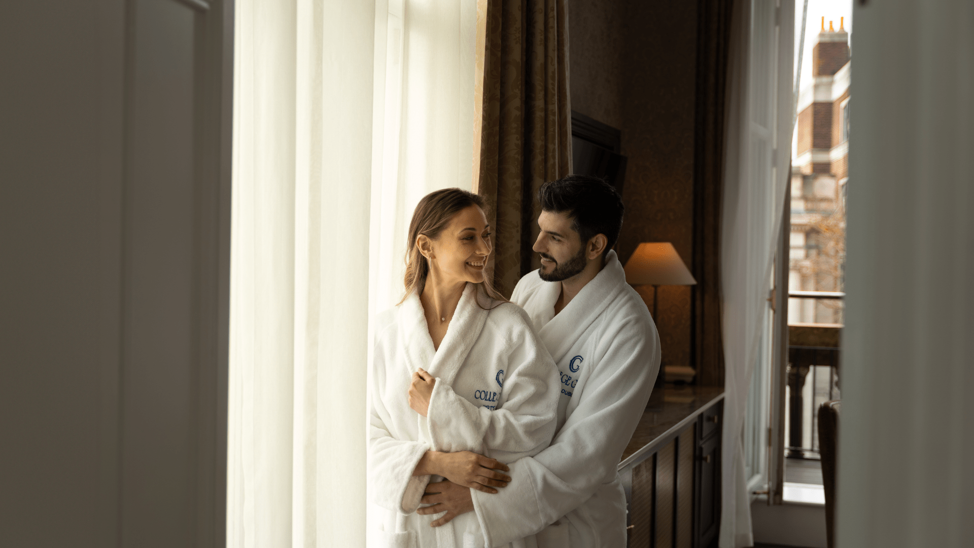 Romantic Couple in the College Suite The College Green Hotel Dublin